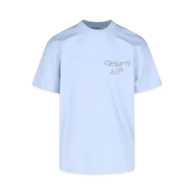 Carhartt WIP T-Shirts "Light Blue"