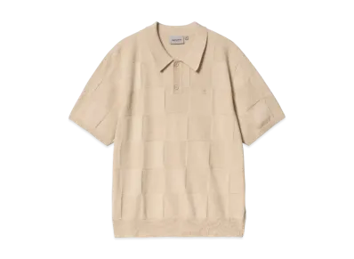 Carhartt WIP S/S Checker Polo "Fleur De Sel"