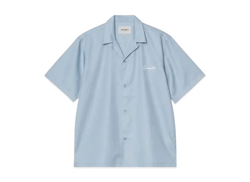 Carhartt WIP S/S Delray Shirt "Frosted Blue"