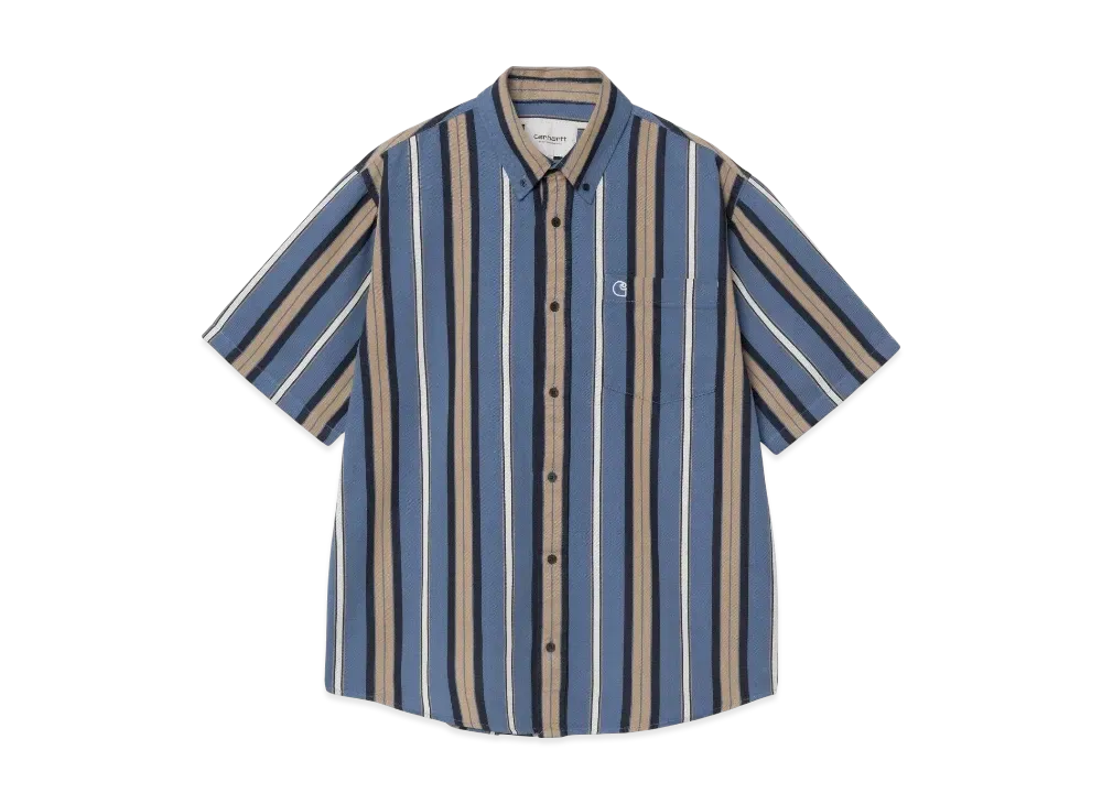 Carhartt WIP S/S Jarrell Shirt "Blue Iris"