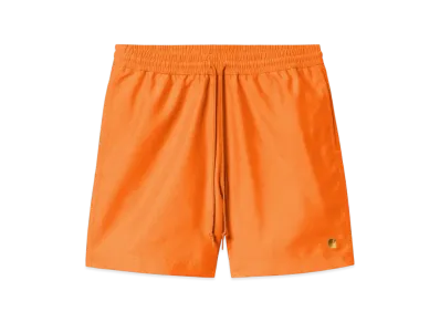 Carhartt WIP Chase Swim Trunks "Pumpkin/Gold"