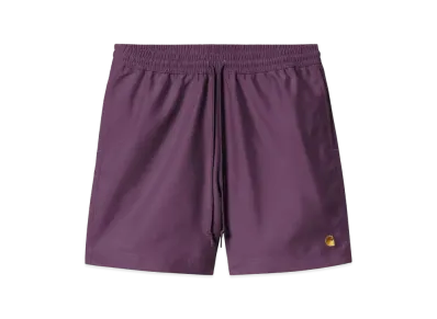 Carhartt WIP Chase Swim Trunks "Huckleberry/Gold"