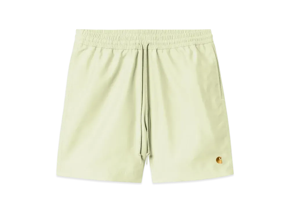 Carhartt WIP Chase Swim Trunks "Air Green/Gold"