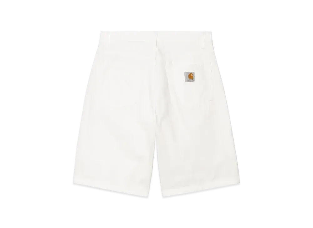 Carhartt WIP Landon Short "Off White(Rinsed)"