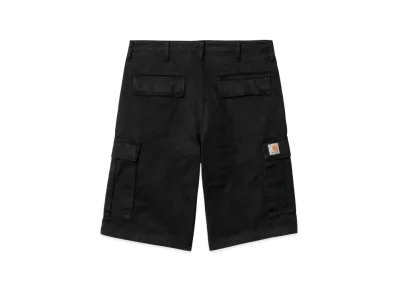 Carhartt WIP Regular Cargo Short "Black(Garment Dyed)"