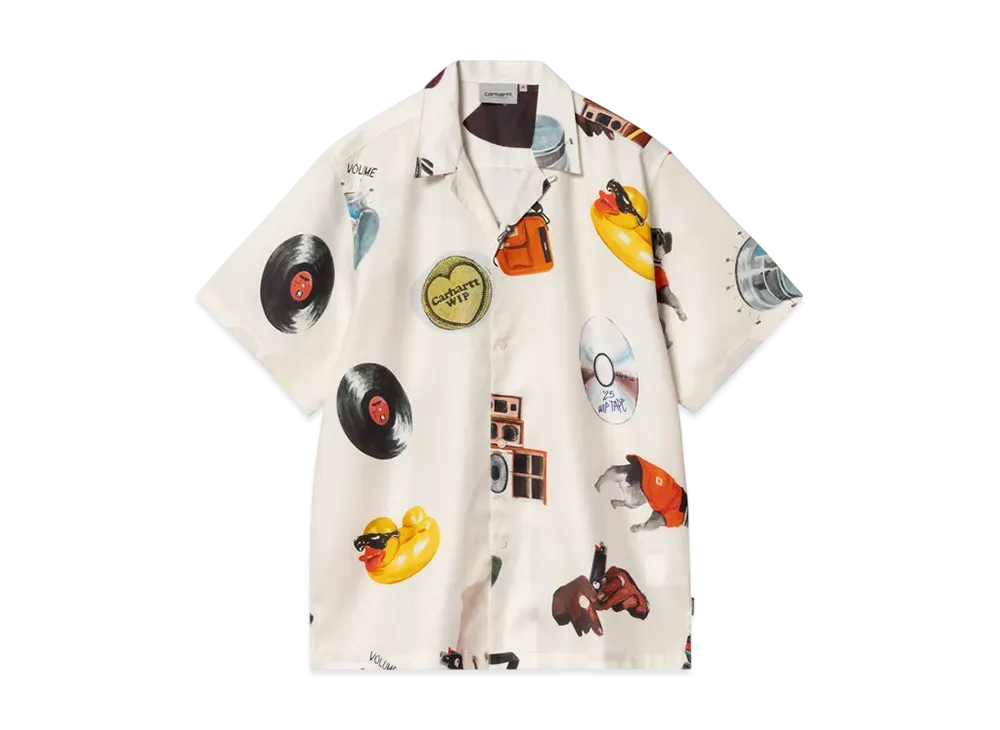Carhartt WIP S/S Jacob Rochester Shirt "Jacob Rochester Print Wax"
