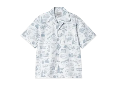 Carhartt WIP S/S State Souvenir Shirt "State Souvenir Print Black Wax"