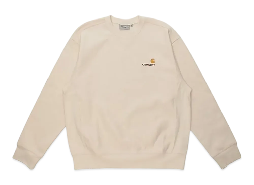 Carhartt WIP American Script Sweat "Natural"