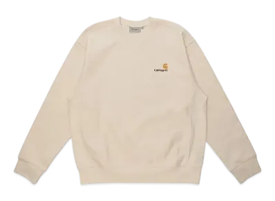 Carhartt WIP American Script Sweat "Natural"