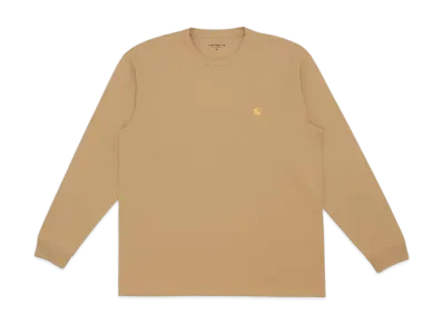 Carhartt WIP L/S Chase T-Shirt "Dusty H Brown Gold"