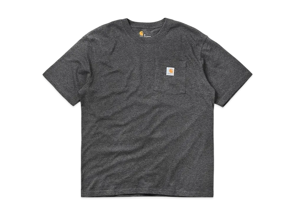 Carhartt WIP S/S Pocket Crew Neck T-Shirt "Carbon Heather"