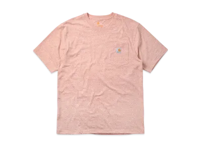 Carhartt WIP S/S Pocket Crew Neck T-Shirt "Harvest Orange Snow Heather"