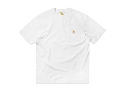 Carhartt WIP S/S Pocket Crew Neck T-Shirt "White"