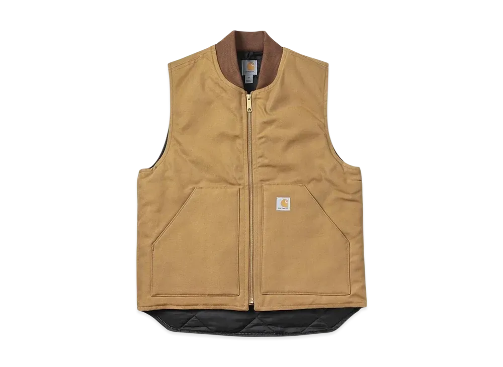 Carhartt WIP Quilted Lining Duck Vest "Brown"