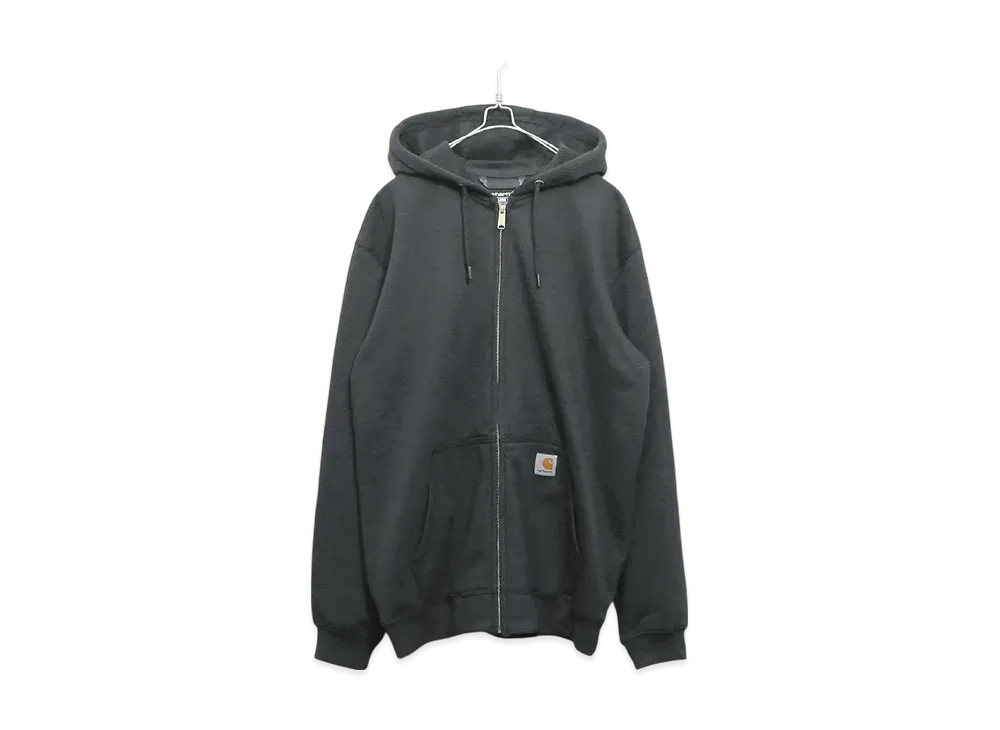 Carhartt WIP Midweight Zip Front Sweat Parka "Chacoal"