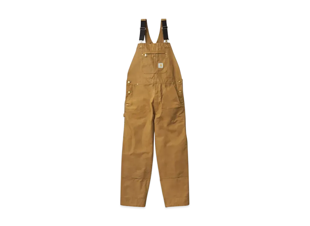Carhartt WIP Bib Overalls Cotton Duck "Brown"