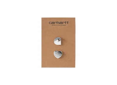 Carhartt WIP Pins Set "Silver"