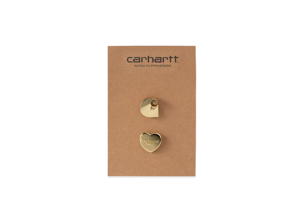 Carhartt WIP Pins Set "Gold"