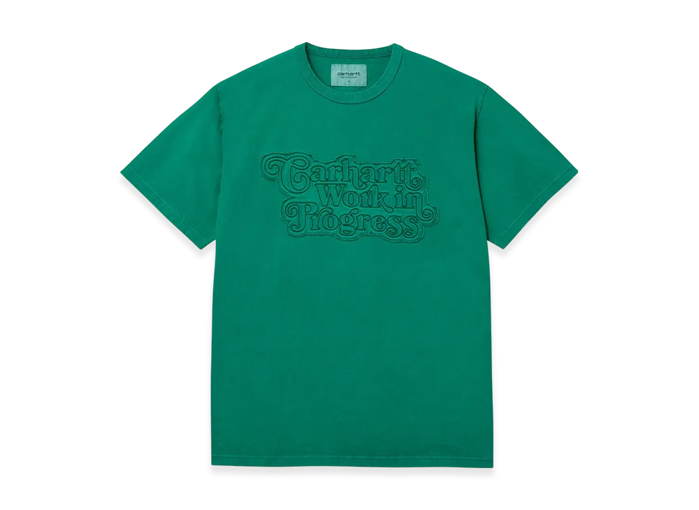 Carhartt WIP S/S Honus T-Shirt "Rainforest(Pigment Garment Dyed)"