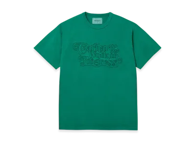 Carhartt WIP S/S Honus T-Shirt "Rainforest(Pigment Garment Dyed)"