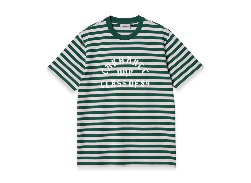 Carhartt WIP S/S Scotty Athletic T-Shirt "Scotty Stripe Chervil/Sonic Silver"