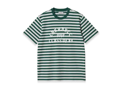 Carhartt WIP S/S Scotty Athletic T-Shirt "Scotty Stripe Chervil/Sonic Silver"