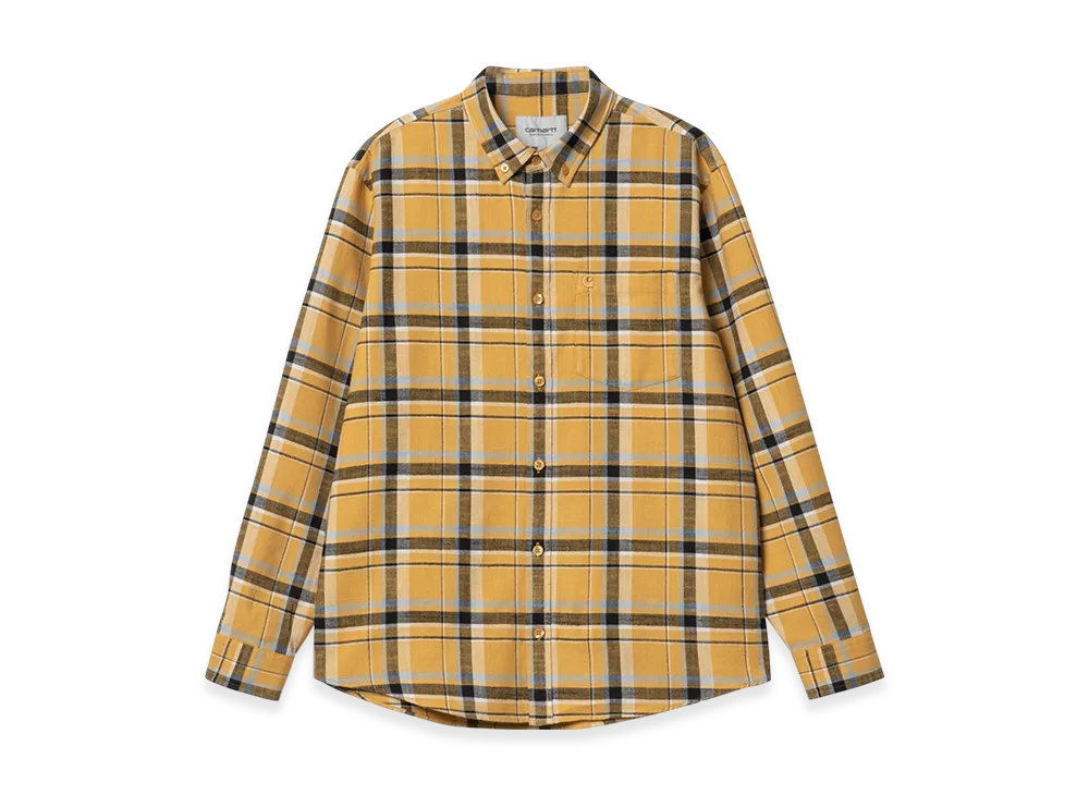 Carhartt WIP L/S Swenson Shirt "Swenson Check Sunray"