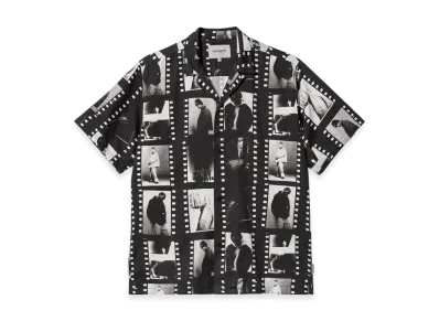 Carhartt WIP S/S Photo Strip Shirt "Photo Strip Aop Black/White"