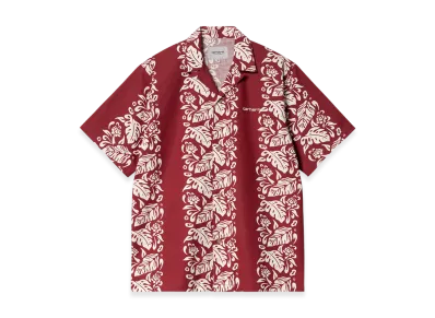 Carhartt WIP S/S Floral Shirt "Floral Stripe Aop Arrow/Wax"
