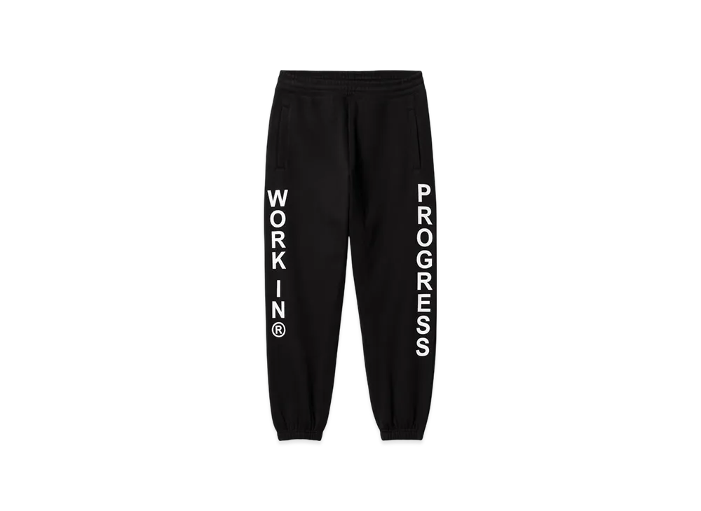 Carhartt WIP Body Of Work Sweat Pant "Black/White"