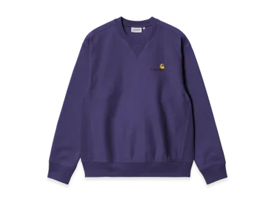 Carhartt WIP American Script Sweatshirt "Aura"