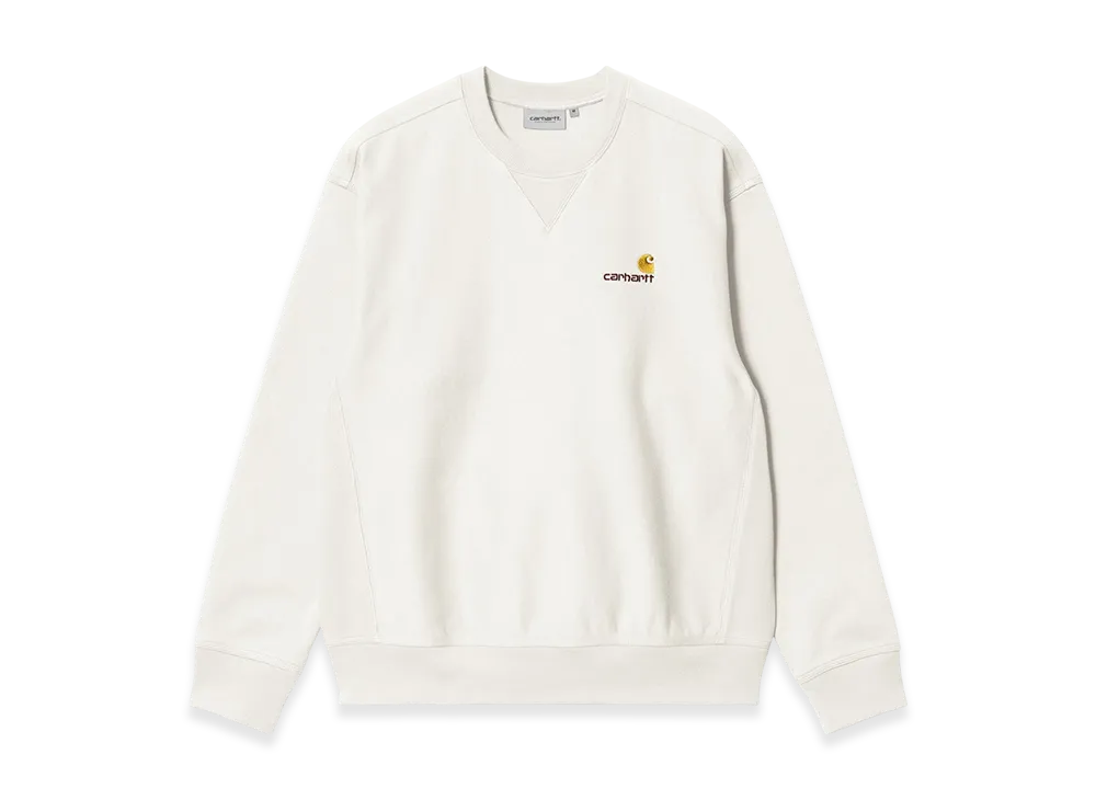 Carhartt WIP American Script Sweatshirt "Wax"