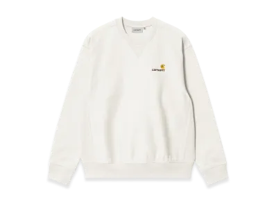 Carhartt WIP American Script Sweatshirt "Wax"