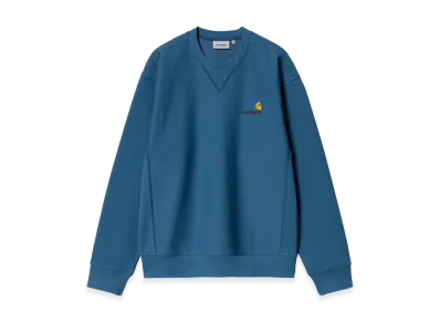 Carhartt WIP American Script Sweatshirt "Sodalite"