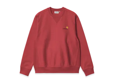 Carhartt WIP American Script Sweatshirt "Tuscany"