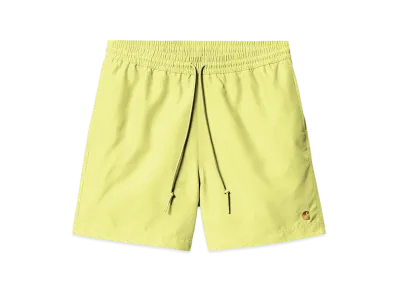 Carhartt WIP Chase Swim Trunks "Arctic Lime/Gold"