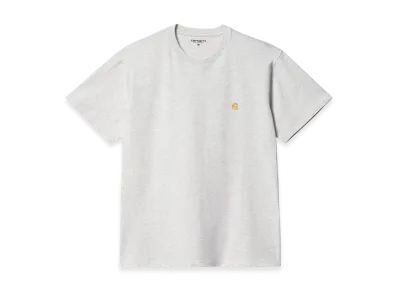 Carhartt WIP S/S Chase T-Shirt "Ash Heather/Gold"