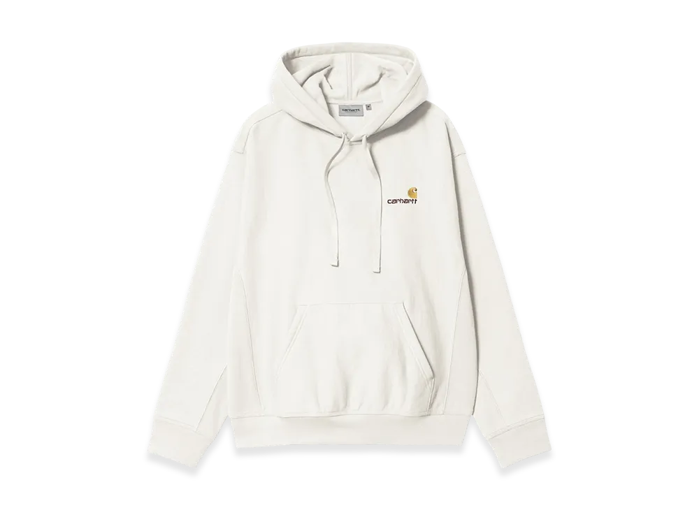 Carhartt WIP Hooded American Script Sweatshirt "Wax"