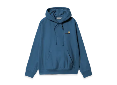 Carhartt WIP Hooded American Script Sweatshirt "Sodalite"