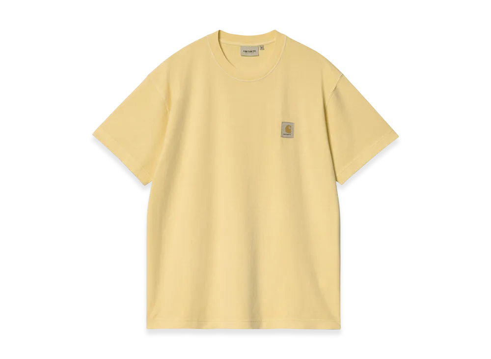 Carhartt WIP S/S Nelson T-Shirt "Air Yellow(Garment Dyed)"