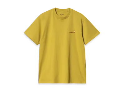 Carhartt WIP S/S American Script T-Shirt "Golden Olive"