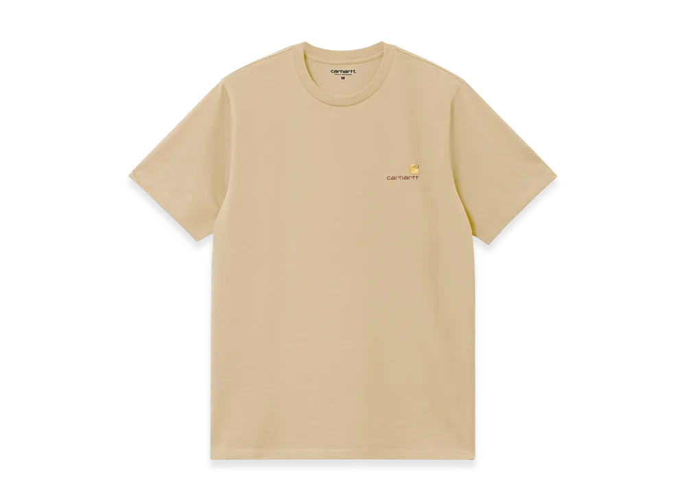 Carhartt WIP S/S American Script T-Shirt "Rattan"