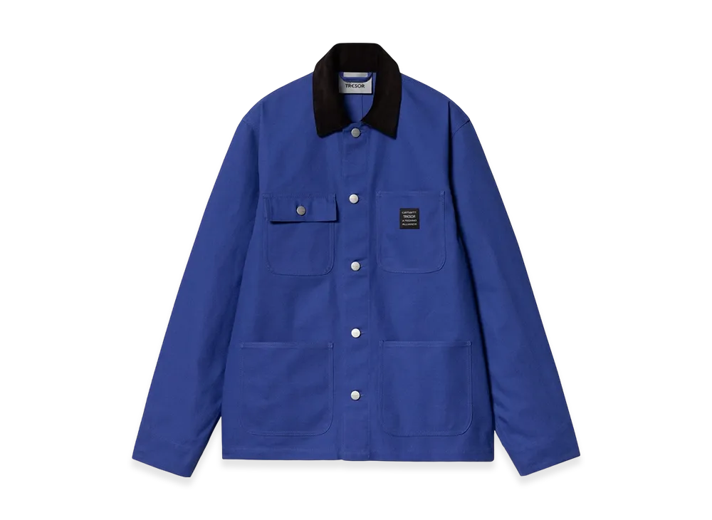 Carhartt WIP Tresor Way Of The Light Michigan Coat "Lazurite/Dark Grey"