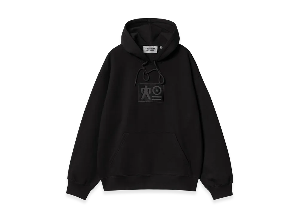 Carhartt WIP Tresor Basement Hooded Sweatshirt "Black/Grey"