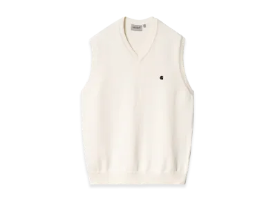 Carhartt WIP Madison Vest Sweater "Wax/Black"