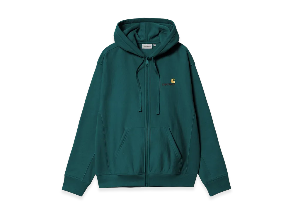 Carhartt WIP Hooded American Script Jacket "Malachite"