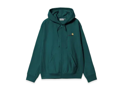 Carhartt WIP Hooded American Script Jacket "Malachite"