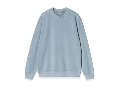 Carhartt WIP Duster Script Sweat "Misty Sky(Garment Dyed)"