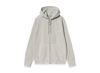 Carhartt WIP Hooded Duster Script Jacket "Basalt(Garment Dyed)"