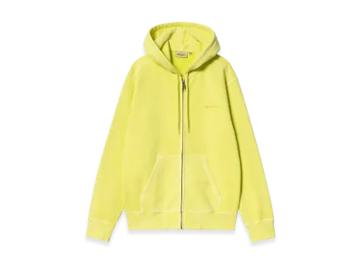 Carhartt WIP Hooded Duster Script Jacket "Arctic Lime(Garment Dyed)"